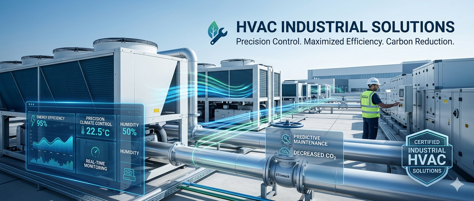 HVAC (ระบบปรับอากาศ การระบายอากาศ และการทำความเย็นในโรงงาน)