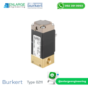 Burkert Type 0211 Diaphragm Solenoid Valve